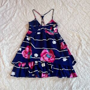 Yumi Kim floral bustier ruffle mini dress